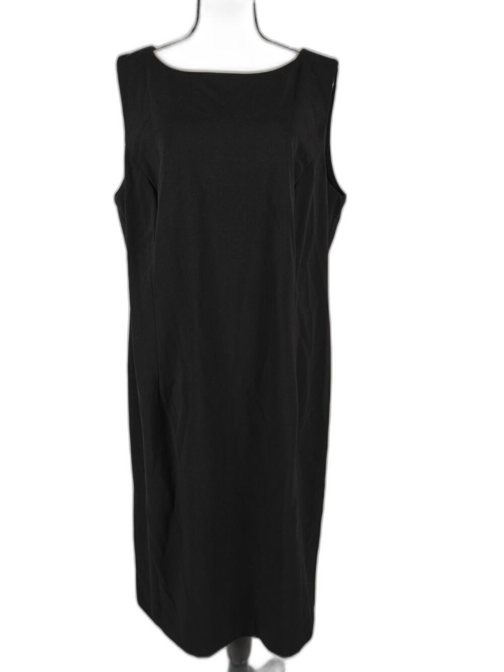 Women’s Danny & Nicole Sleeveless Sheath Dress Black Size 16
